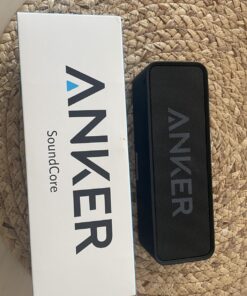 Upgraded, Anker Soundcore Bluetooth Speaker with IPX5 Waterproof, Stereo Sound, 24H Playtime, Portable Wireless Speaker for iPhone, Samsung and More Black 43 71WzAuaVq6L