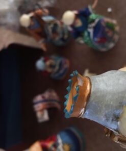 Jim Shore Heartwood Creek 9-Piece Mini Nativity Set Stone Resin Figurine, 9.75” 10 71WzsliFS8L