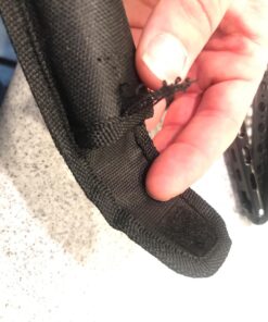 Anlado Balisong Butterfly Knife Trainer Practice with O-ring Latch - Enhanced Version - Black Metal Steel - no Offensive Blade - for Beginner, Children, Butterfly Knives Lover and more 21 71X1Iuwx7L