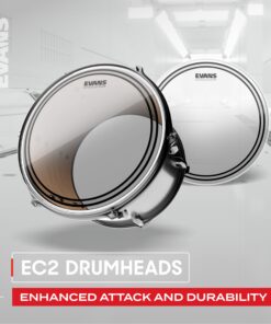 Evans Drum Heads - EC2S Clear Tom Drumhead, 16 Inch Translucent 12 71X1XNY5YqL 2
