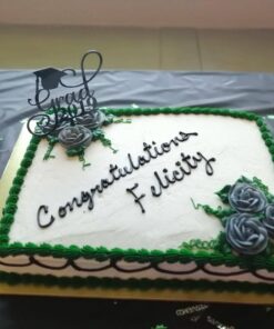 Grad 2023 Cake Topper for Class of 2023 Graduation Party Decorations Acrylic Congrats Grad Supplies (Black) Black 24 71X205nDIoL