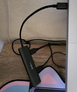 USB C Hub 4K 60Hz, Dockteck 7-in-1 USB C PD Ethernet Hub Dongle with 4K 60Hz HDMI, 1Gbps Ethernet, 100W PD, 2 USB 3.0, SD/Micro SD for MacBook Air/Pro M1 2020, iPad Pro 2021, iPad Mini 6 and More 43 71X2A9nqKbL