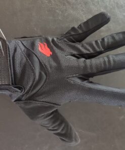 FIRELION Bike Gloves for Men/Women Cycling,Cycling Gloves for Outdoor MTB DH Road Racing,Full Finger Half Finger Padded Bicycle Protective Gloves,Non-Slip Shock-Absorbing Touchscreen Riding Gloves Medium Full Black 15 71X2NpFbe4L