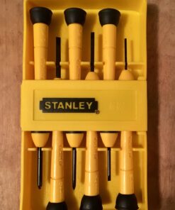 STANLEY Screwdriver Set, Precision, 6-Piece (66-052) , Yellow 44 71X2tnwVhdL