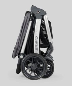 Chicco Bravo 3-in-1 Trio Travel System, Quick-Fold Stroller with KeyFit 30 Infant Car Seat and base | Camden/Black 27 71X3tXbRYHL