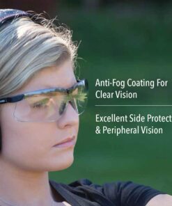 Howard Leight Shooting Sports Howard Leight by Honeywell Genesis Sharp-Shooter Shooting Glasses Combo Kit (R-01637),Clear/Amber/Vermillion,Large Clear/Amber/Vermillion Large 14 71X41ARDEL