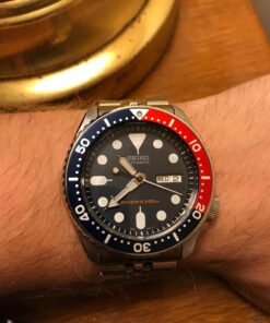 SEIKO Men's SKX009K2 Diver's Analog Automatic Stainless Steel Watch 47 71X4ff1R9JL