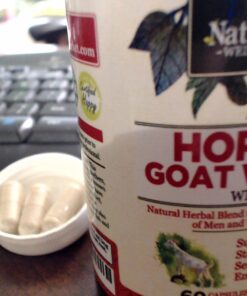 Horny Goat Weed Extract with Maca, Tribulus, L-Arginine, Ginseng - Enhance Energy & Performance for Men & Women - Boost Libido, Stamina & Sexual Health - 1000 mg Epimedium with Icariins Supplement 22 71X5Ow5nr6L