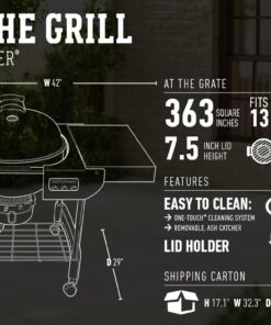 Weber Performer Charcoal Grill, 22-Inch, Black 57 71X5eY2f25L