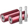 Linkstyle 4PCS Universal Socket Grip Tool Set, 7mm-19mm Socket Wrench with Power Drill Adapter Multi-Function Wrench Repair Kit Ratchet Gadgets, Gifts for Men Husband Boyfriend DIY Handyman Red 50 71X631jm0nL