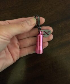 Streamlight 73003 Nano 10-Lumen Miniature Keychain LED Flashlight, Pink Single 25 71X6C258YZL