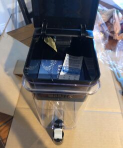 Brita XL 27 Cup Dispenser with 1 Standard Filter, Made without BPA, UltraMax, Black (Package May Vary) 18 Cup Water Dispenser + 1 Filter 28 71X6lYwEcsL