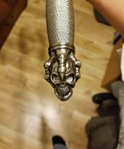 Ace Martial Arts Supply Death's Head Skull Fantasy Battle Axe with Plaque 19 71X7Cu3cHvL