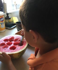 BCI Watermelon Slicer Corer Cutter Knife Tongs with Silicon Handle and Two Headed Melon Baller Set 60 71X7tmzXeWL