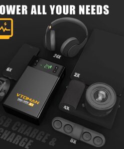 VTOMAN X1 Jump Starter with Air Compressor, 2500A Portable Battery Booster(Up to 8.5L Gas/6L Diesel Engines) with 150PSI Digital Auto Tire Inflator, 12V Car Lithium Battery Jump Box Pack Power Charger Gray 27 71X8y5Oq3BL