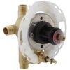 KOHLER 11748-K-NA Rite-Temp 1/2" Pressure-Balancing Valve with Push-Button Diverter, For Showerhead and Handshower Applications 19 71X9Fn u8dL