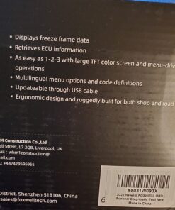2023 FOXWELL NT624 Elite 8 Reset ODB2 Scanner All System Scan Tool ABS Bleeding/SAS/TPS/Oil/EPB/BRT/Injector/D-P-F Resets Car Diagnostic Tool for All Cars Battery Check Free Update Car Scanner 37 71X9HOjvenL