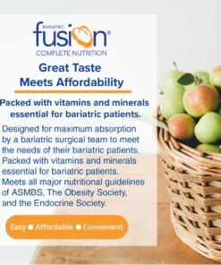 Bariatric Fusion Bariatric Multivitamin Soft Chew | Cherry Pineapple Flavor | Chewy for Post Bariatric Surgery Patients Including Gastric Bypass and Sleeve Gastrectomy | 60 Count | 1 Month Supply 18 71X9k7P6I6L 4