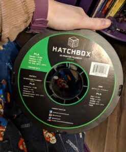 HATCHBOX 1.75mm Green PLA 3D Printer Filament, 1 KG Spool, Dimensional Accuracy +/- 0.03 mm, 3D Printing Filament 36 71XAjm nSUL