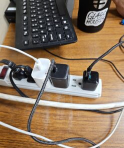 UGREEN 30W USB C Charger, Nexode Foldable GaN PPS Compact Fast Wall Charger Block, USB-C Power Adapter for iPhone 15 Pro Max/14/13, Galaxy S23 (Black) Black 51 71XB6010TzL