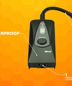 Coleman Cable 50013 24-Hour Outdoor Digital Light Sensor Timer, Black 1 Count (Pack of 1) 10 71XBoMXELfL