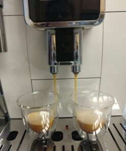 De'Longhi DeLonghi Double Walled Thermo Espresso Glasses, Set of 2, Regular, Clear, 90 milliliters Espresso Glasses (set of 2) 26 71XBqWmP KL