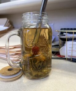 Teabloom Flowering Tea - 12 Unique Varieties of Fresh Blooming Tea Flowers - Hand-Tied Natural Green Tea Leaves & Edible Flowers - 12-Pack Gift Canister - 36 Steeps, Makes 250 Cups 12 Count (Pack of 1) 27 71XCPgBVyL