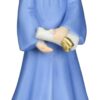 Enesco Growing Up Girls “Blonde Graduate” Porcelain Figurine, 6.25”, Blue, White 37 71XCamB8PxL
