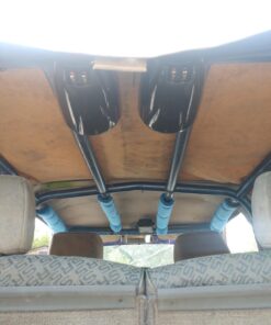 BOSS Audio Systems MRWT40 ATV UTV Marine Weatherproof Waketower System - 4 Inch Stereo Speakers, Full Range, 2 Way, Tweeters, IPX5 Rated, Sold in Pairs, Wake Tower For Boat 4 inch Speakers Black 400W 53 71XDgREhXSL