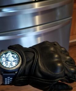 FXC Touch Screen Full Finger Motorcycle Leather Gloves Men's Premium Protective Motorbike Large 43 71XDukbxSgL