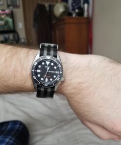 BluShark Original Premium Nylon Watch Strap - Stainless Steel Buckle with Multiple Sizes & Premium Styles, Replacement Watch Straps for Men & Women, Ballistic Military Waterproof BOND 20mm Premium Brushed Buckle 41 71XDvR7ekiL 1