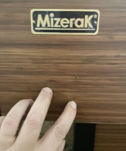 Mizerak Dynasty Space Saver 6.5' Billiard Table with Leg Levelers, Automatic Ball Return, and Classic Green Nylon Cloth 76 71XEhjXPmTL