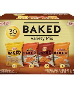 Lays Oven Baked Potato Chips Variety Pack, 30Count