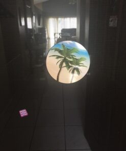 Screen Door Magnets – Twist, Click and Lock - Keep People and Pets Safe – Magnetic Screen Door Magnet Saver – Screen Door Magnet Decoration - Robbins Aria (Palm Tree) Ptb606 15 71XG0wcuvtL