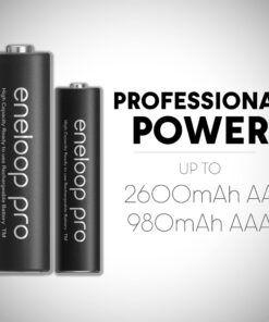 Panasonic Eneloop Pro K-KJ17KHCA4A Battery Charger AA NiMH X 4 (SPKKKJ17KHCA4A) 24 71XGEcV xiL