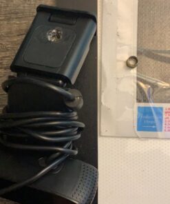 Logitech C920x HD Pro Webcam, Full HD 1080p/30fps Video Calling, Clear Stereo Audio, HD Light Correction, Works with Skype, Zoom, FaceTime, Hangouts, PC/Mac/Laptop/Macbook/Tablet - Black 40 71XGTlkGcwL