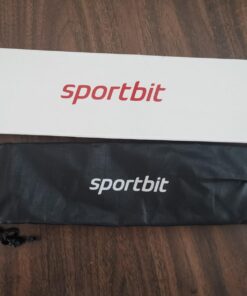 Sportbit Exercise Resistance Bands Set of 5 + Bag | Best Elastic Resistance Loop Bands for Stretching, Yoga, Physical Therapy, Workout, Home Fitness and Sport 31 71XGityvEL