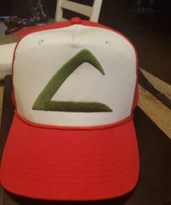 Pokémon Ash Ketchum Embroidered Unisex-Adult Hat Cap -One-Size Red/White 41 71XH38QM4GL