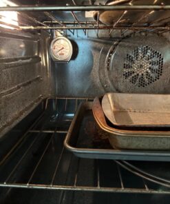 Rubbermaid Commercial Products Stainless Steel Monitoring Thermometer for Oven/Grill/Meat/Food, 60-580 Degrees Fahrenheit Temperature Range, Easy to Read Food Thermometer For Cooking Oven/Grill/Smoker Thermometer 29 71XJQkClgDL