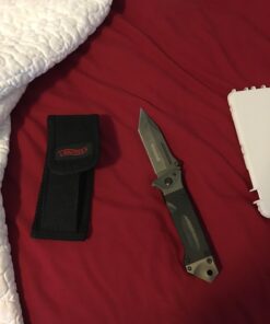Tough Heavy Duty Everyday Carry Tanto Blade Ball Bearing Flipper Folding Pocket Knife with Sheath Black G10 - Black Tanto Blade 37 71XJovLHBLL