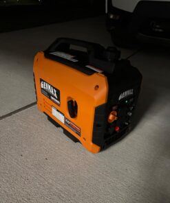 GENMAX Portable Inverter Generator, 2000W Ultra Quiet Gas Engine, EPA Compliant, Eco Mode Function, Ultra Light, Suitable for Backup Home and Camping(GM2000i) GM2000i 37 71XJpHEznRL