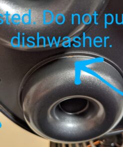 Wilton 6-Cavity Doughnut Baking Pan, Makes Individual Full-Sized 3 3/4" Donuts or Baked Treats, Non-Stick and Dishwasher Safe, Enjoy or Give as Gift, Metal (1 Pan) 1 Pack Wilton Nonstick 6-Cavity Donut Pan 33 71XJvRUJL6L