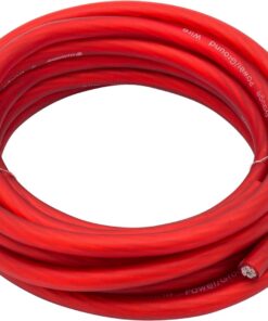 Alternative view of InstallGear 4 Gauge Amp Kit - Amp Kit with Amplifier Installation Wiring True Spec and Soft Touch Wire - 4 Gauge Wire - Amp Wiring Kit 4 Gauge - Sub Wiring Kit - Amp Wire Kit Red