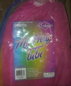 Kangaroo 5 Pcs Fairy Princess Tutu Ballet Layered Tulle Skirts for Girls I Perfect for Christmas Dance Costume Dress Up Birthday Party I Multicolor Skirt Set 30 71XL Nw434L