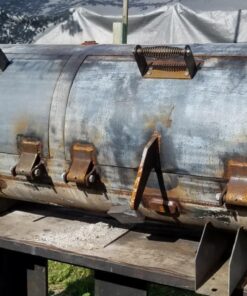 LavaLock 6" Stainless Steel BBQ Smoker Grill Spring Handle Assembly Bracket Rod (Flat NO Drop) Model # LL_0002 3 71XLAFRu84L