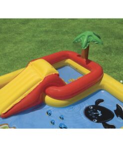 Intex 57454EP 100-inch x 77-inch Inflatable Ocean Children's Play Center Outdoor Backyard Kiddie Pool and Game Set 1 Pack 33 71XLZXra86L