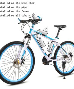 FiveBox Lightweight Aluminum Alloy Bicycle Water Bottle Cage Holder for Outdoor Activities black 1Pack 26 71XNn39NgnL