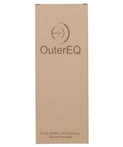 OuterEQ 32 oz Vacuum Insulated Stainless Steel Water Bottle Black 21 71XNrNDWkQL