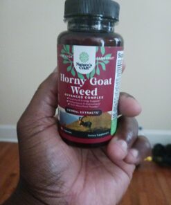 Horny Goat Weed for Male Enhancement - Extra Strength Horny Goat Weed for Men 1590mg Complex with Tongkat Ali Saw Palmetto Extract Panax Ginseng and Black Maca Root for Stamina & Energy - 30 Servings 60 Count (Pack of 1) 38 71XO7QFvv7L 1