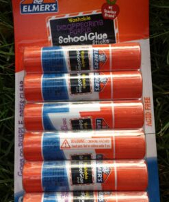 Elmer's Disappearing Purple School Glue, Washable, 6 Pack, 0.21-ounce sticks 6 Count 37 71XONb3DeRL